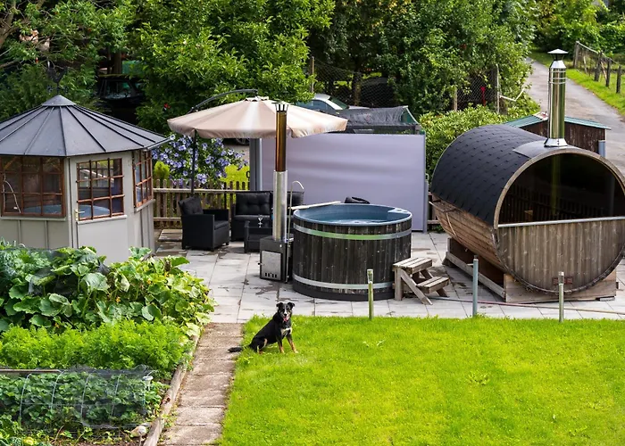 아파트 Auf Bauernhof Mit Hotpot Und Sauna *